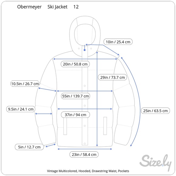 Obermeyer Vintage Ski Snowboarding Jacket - Picture 6 of 15